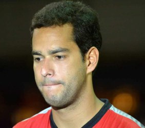 Técnico e jogador rubro-negro, Bruno Matos