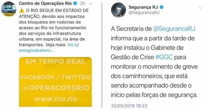 Posicionamento da Prefeitura e Secretaria de Segurança sobre a paralisação dos caminhoneiros